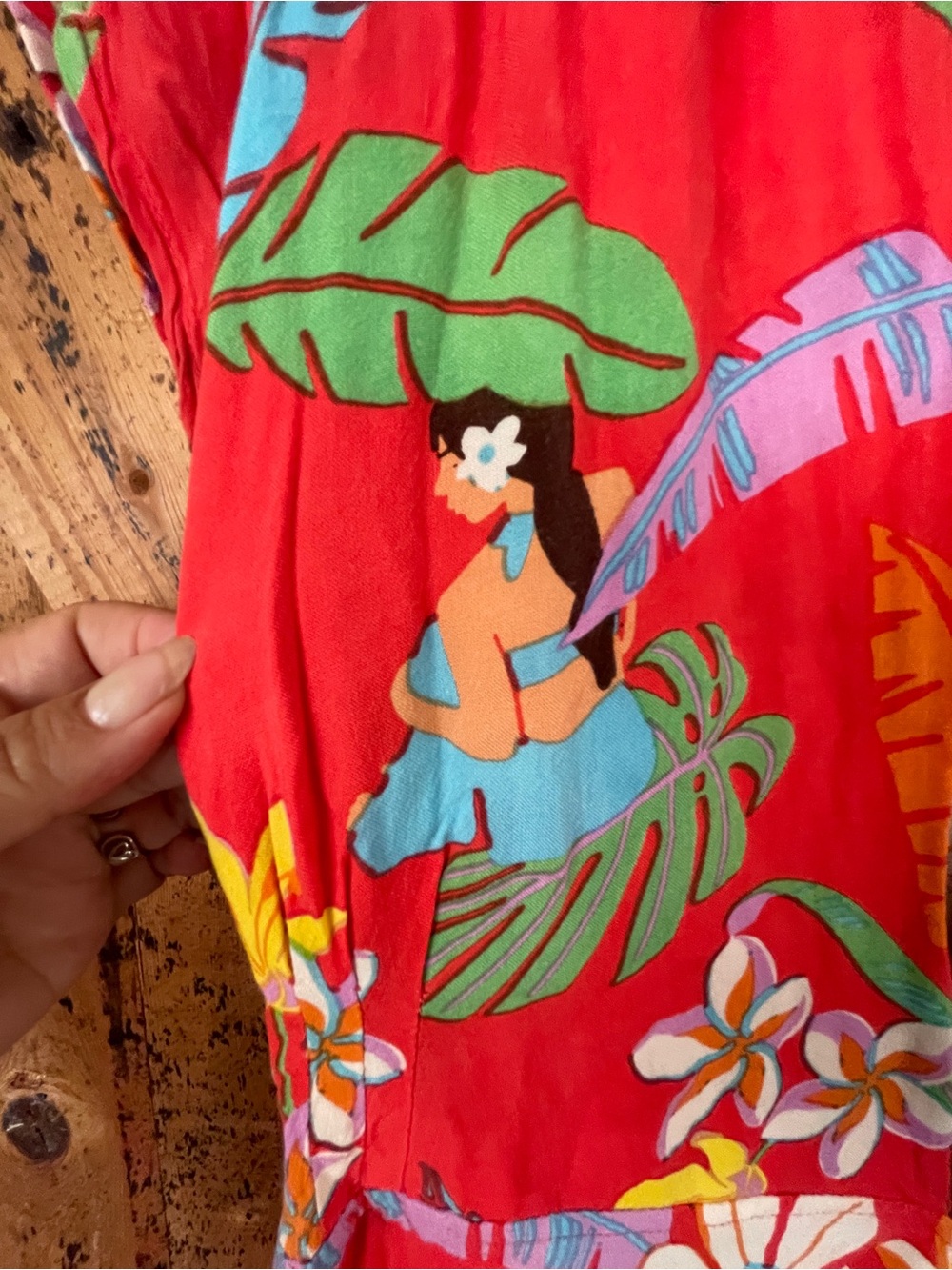 Hawaii wrap maxi dress - Picture 2 of 4